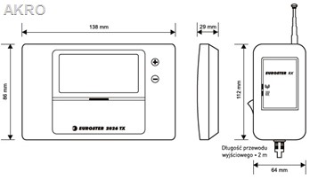 EUROSTER 2026TXRX regulator bezprzewodowy